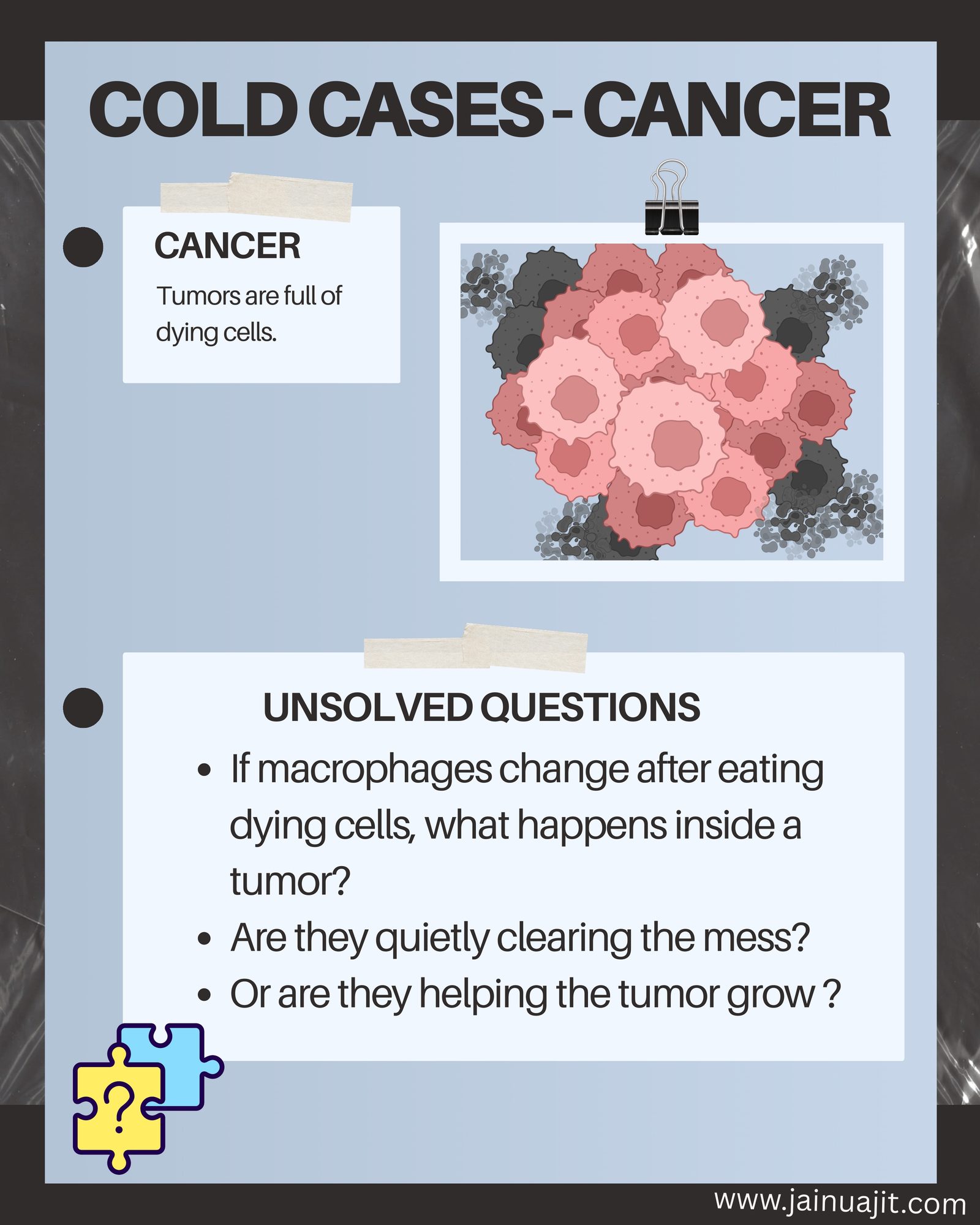 The Cell Death Case Files: How Macrophages Get Reprogrammed Inside Tumors, slide 5 of 6